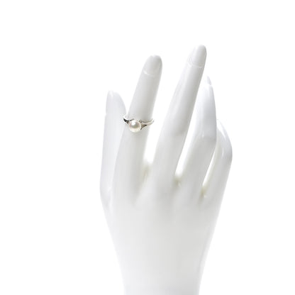 Mikimoto 14K White Gold Akoya Pearl 7mm Ring 51 5.75 2 of 5
