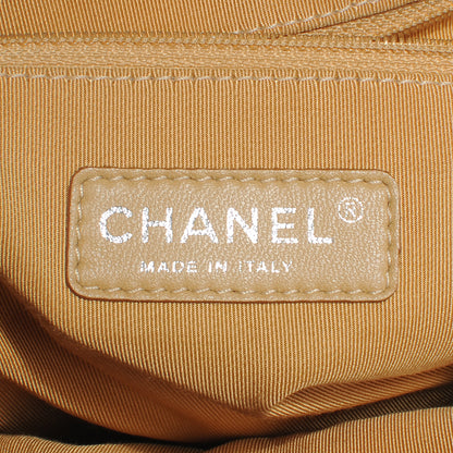 Chanel Washed Lambskin Chain Around Hobo Beige 6 of 7