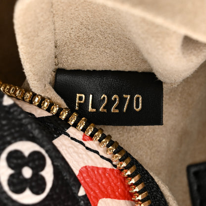 Louis Vuitton Monogram Giant Crafty Boite Chapeau Souple PM Creme Rouge Black 7 of 11