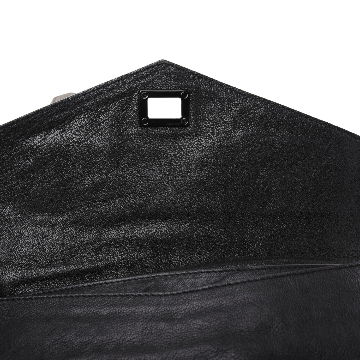 Proenza Schouler Lambskin PS1 Pochette Clutch Black 11 of 17