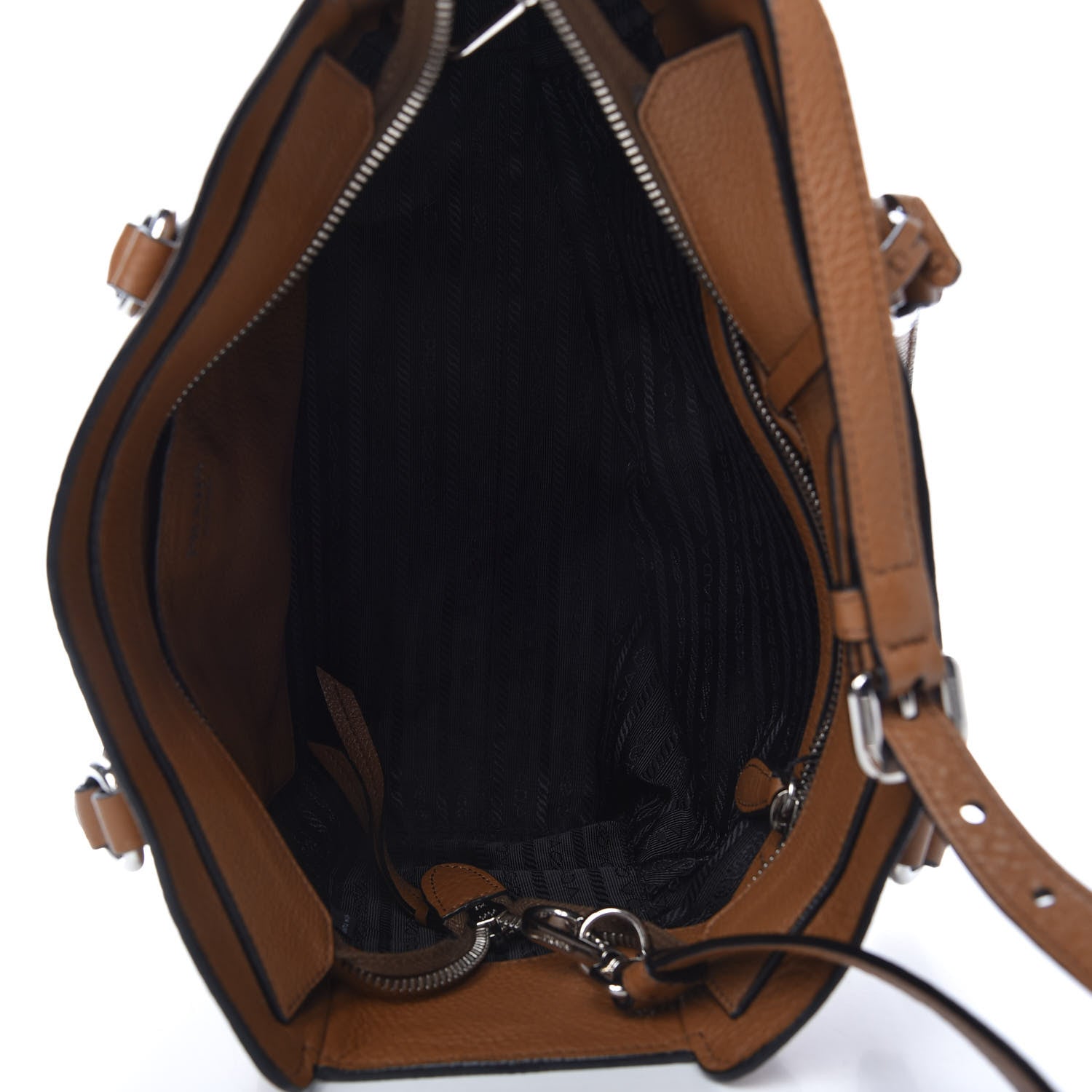 Prada Vitello Phenix Tote Cannella 5 of 10