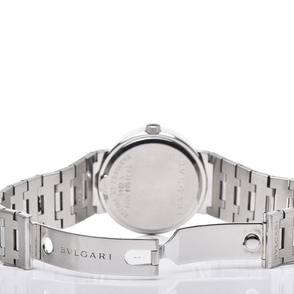 Bulgari Stainless Steel 33mm Automatic Watch Black 5 of 9