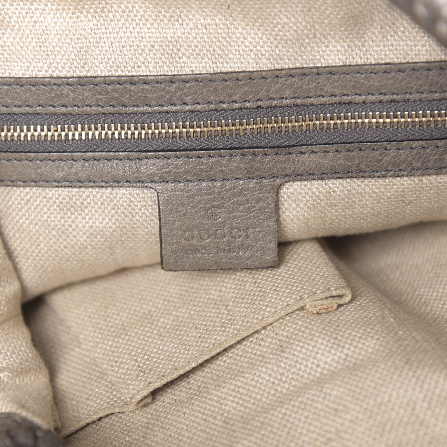 Calfskin Large New Jackie Shoulder Bag Military