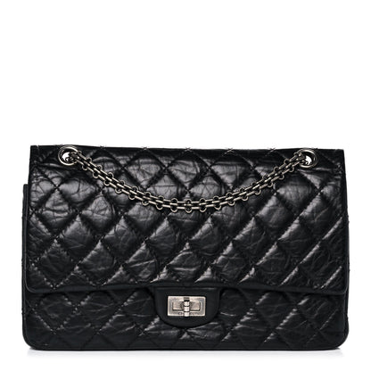 Chanel Aged Calfskin Quilted 2.55 Reissue 226 Flap Black 1 of 11