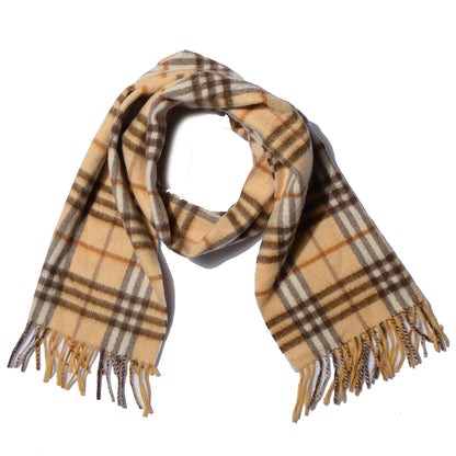 Burberry Cashmere Nova Check Scarf 1 of 6