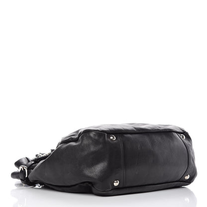 Prada Soft Calf Tote Black 4 of 11
