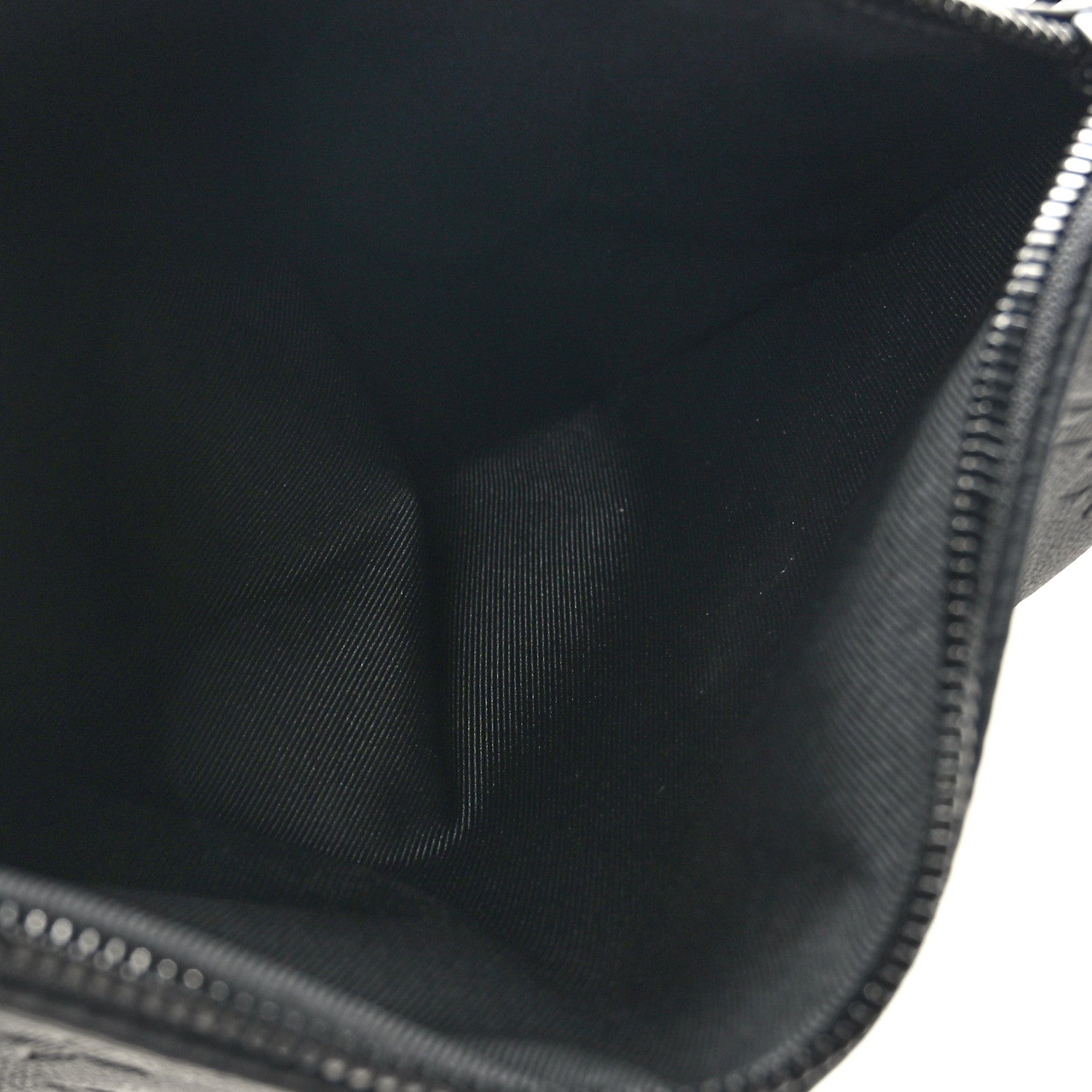 Louis Vuitton Calfskin Shadow Monogram Duo Slingbag Black 6 of 10