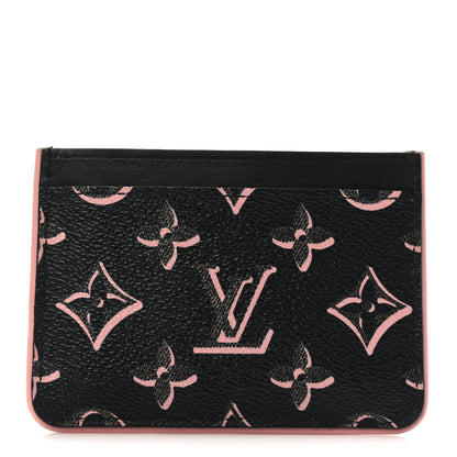 Louis Vuitton Monogram Fall for You LV Side-Up Card Holder Black 1 of 7