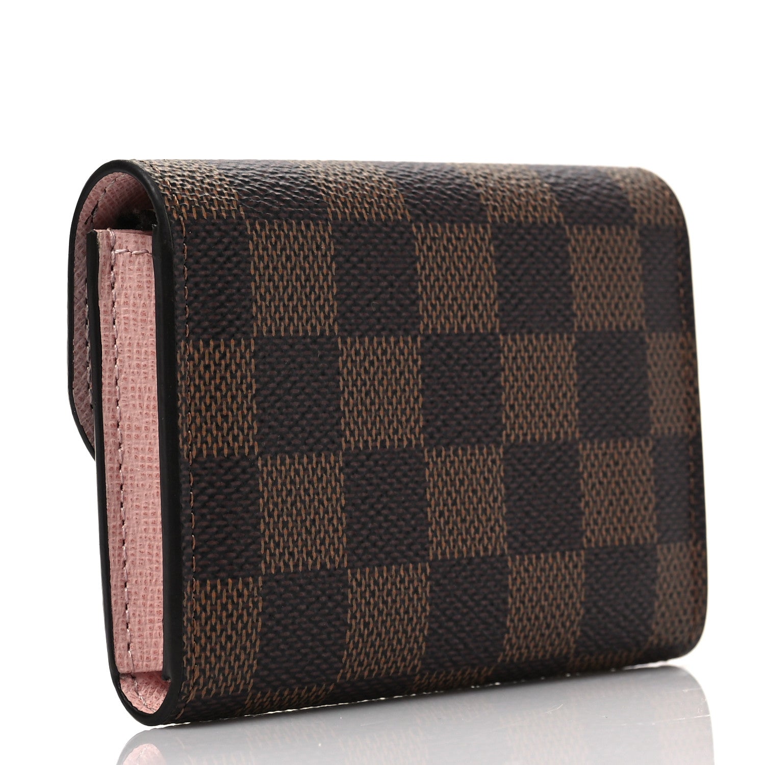 Louis Vuitton Damier Ebene Rosalie Coin Purse Rose Ballerine 3 of 7