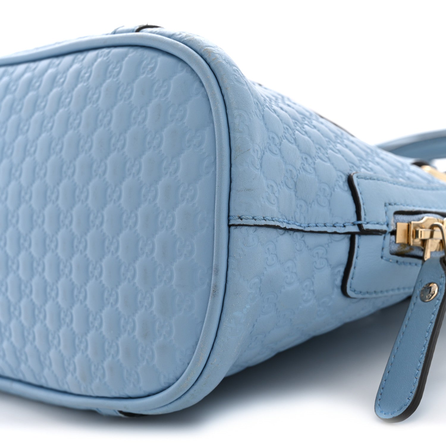 Gucci Microguccissima Mini Dome Bag Mineral Blue 9 of 11