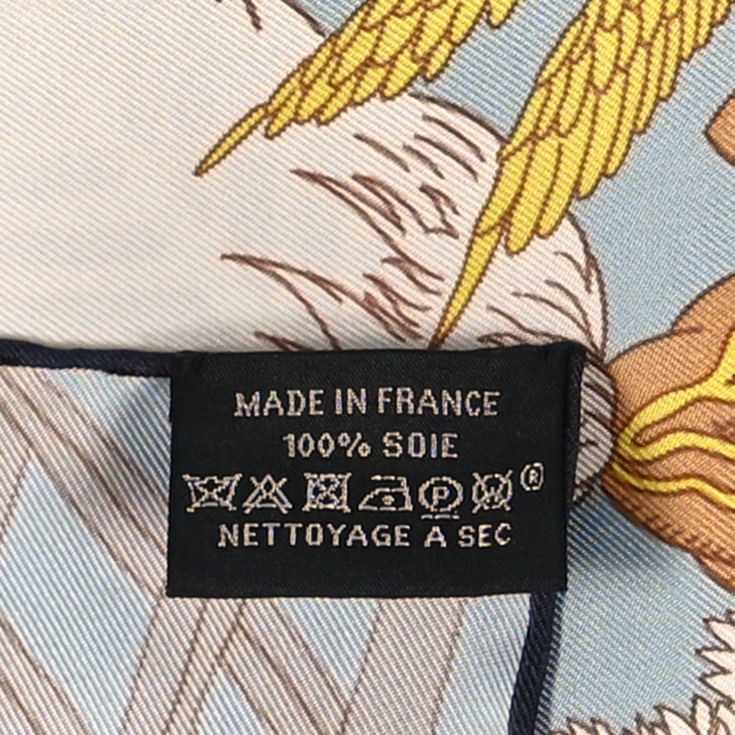 Hermes Silk Marche Flottant du Lac Inle Scarf 90 6 of 6