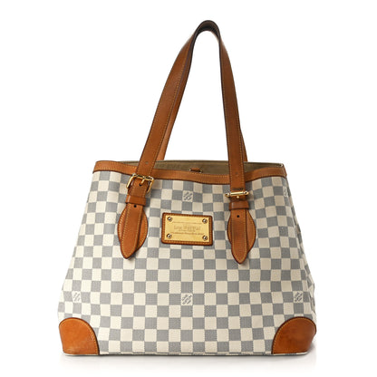 Louis Vuitton Damier Azur Hampstead MM 1 of 11