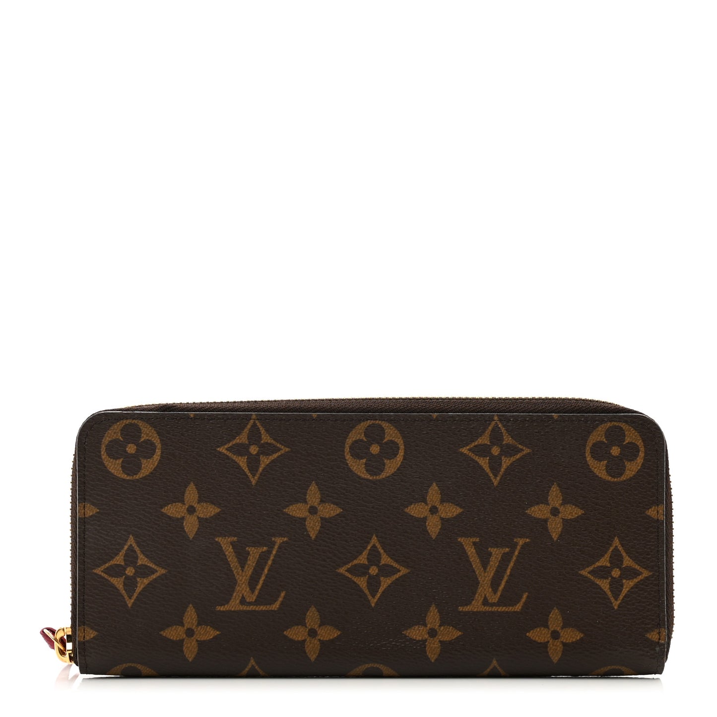 Monogram Clemence Wallet Fuchsia