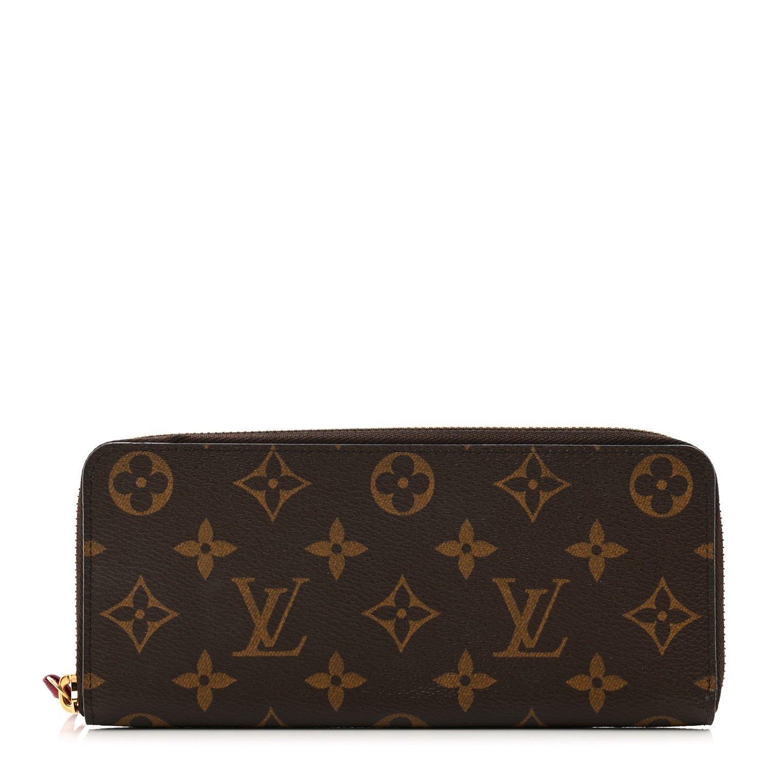 Louis Vuitton Monogram Clemence Wallet Fuchsia 1 of 6