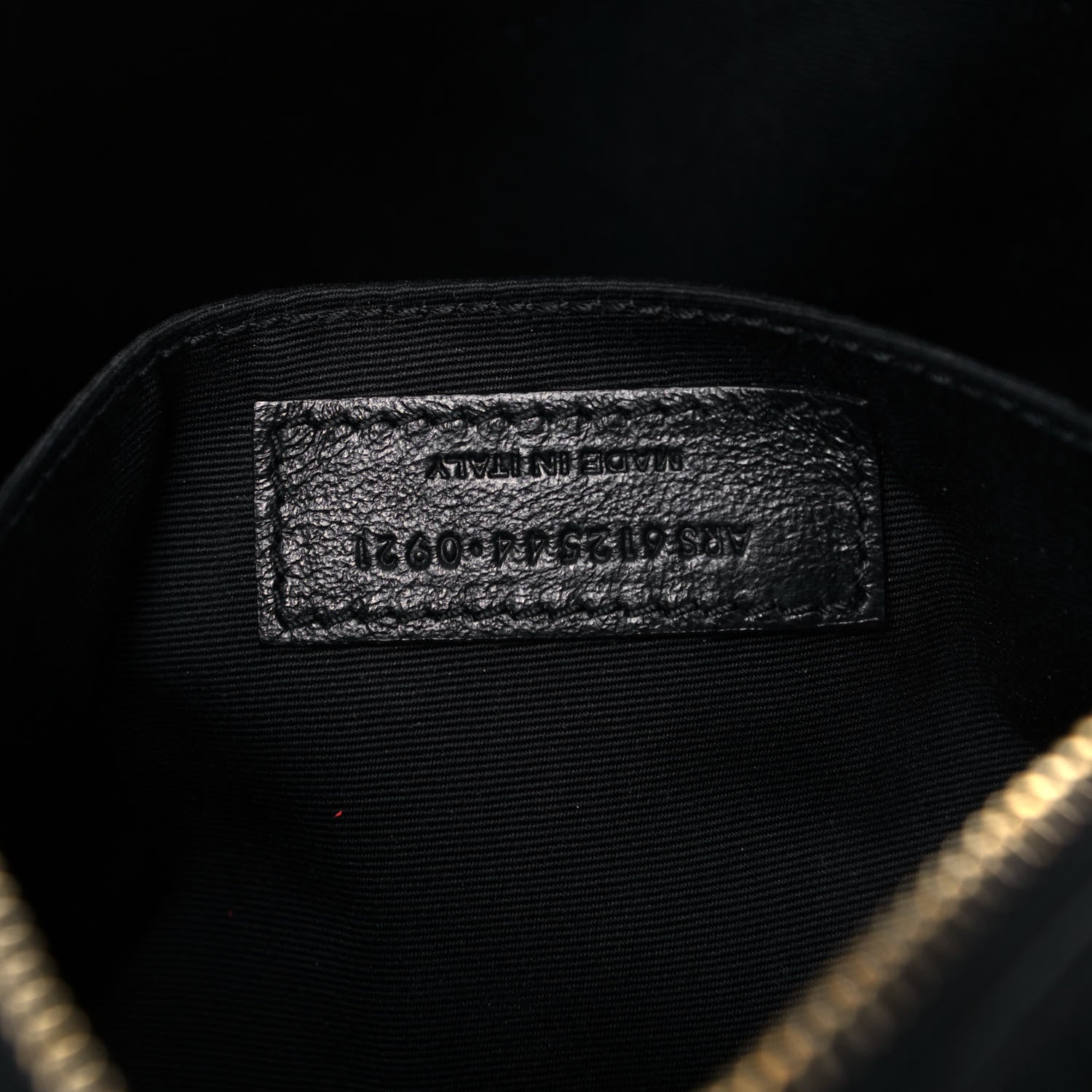 Saint Laurent Calfskin Matelasse Monogram Lou Camera Bag Black 7 of 9