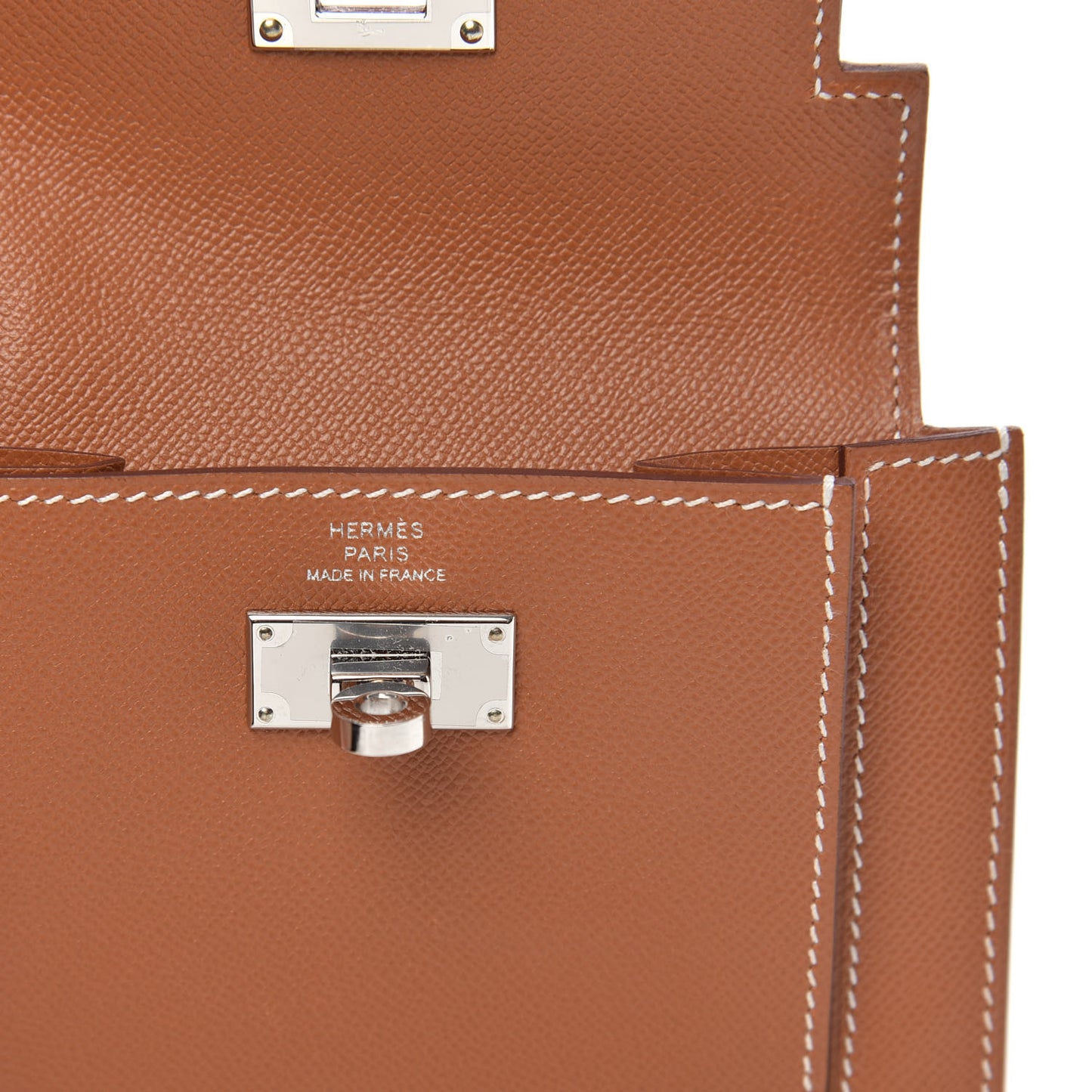 Epsom Kelly Pocket Compact Wallet Gold