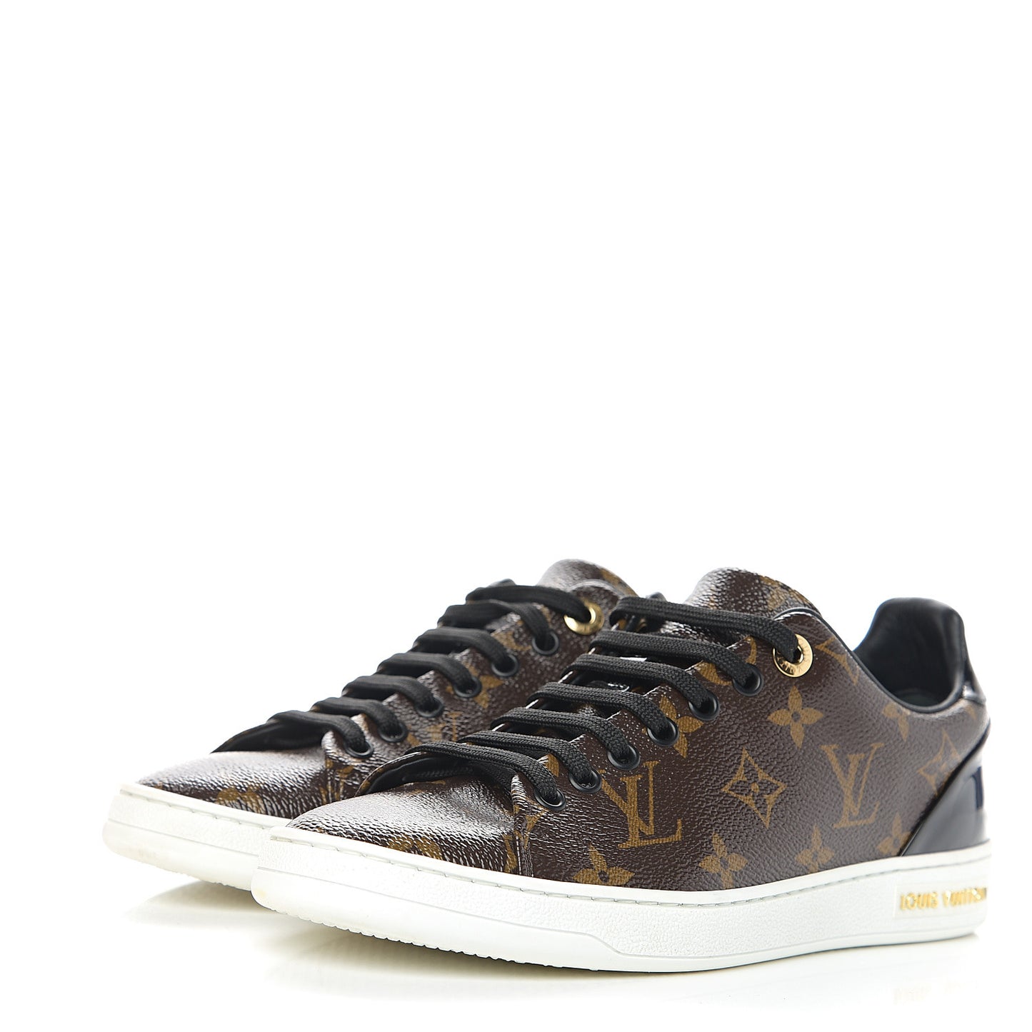 Patent Monogram Frontrow Sneakers 37.5