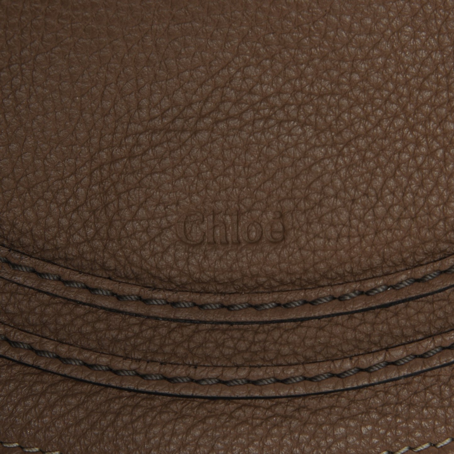 Calfskin Medium Marcie Round Crossbody Bag Nut