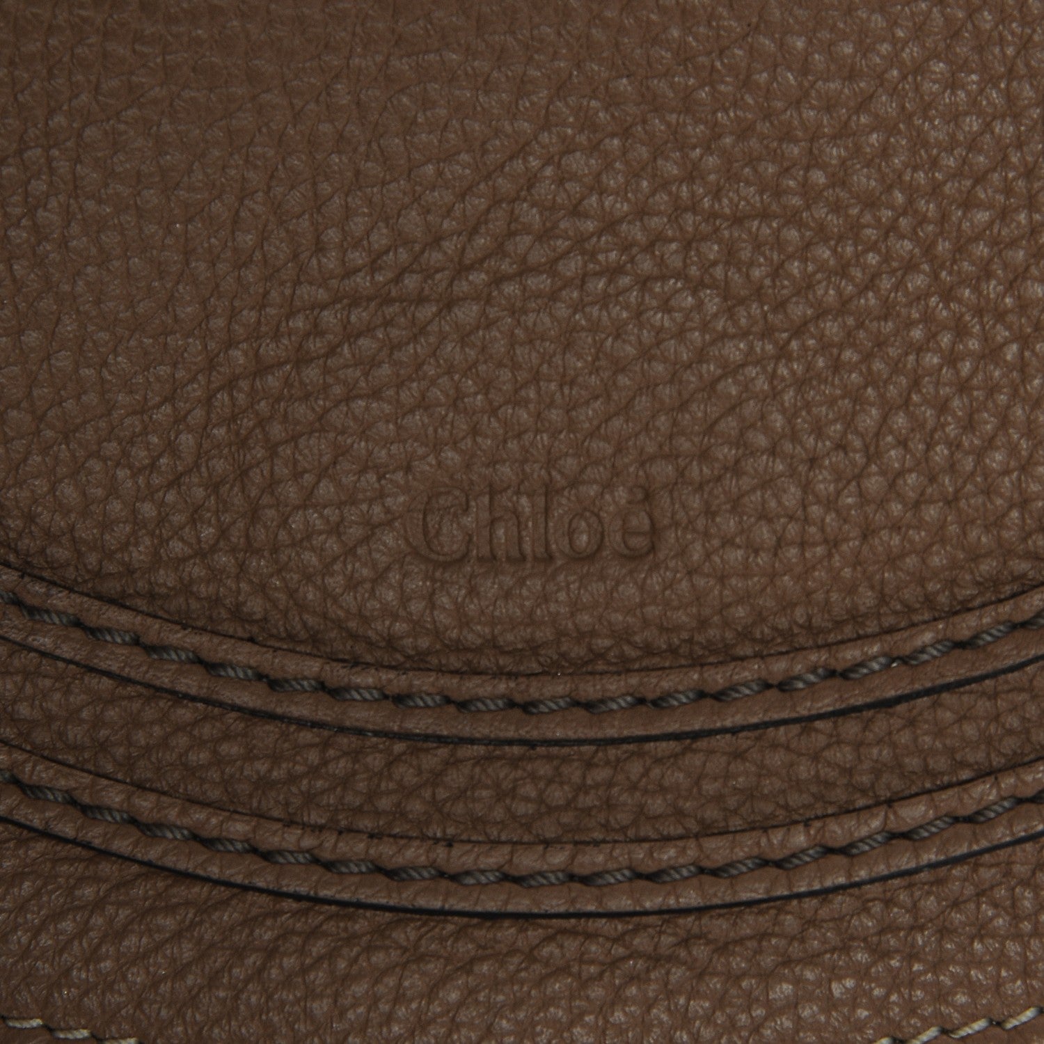Chloe Calfskin Medium Marcie Round Crossbody Bag Nut 6 of 8