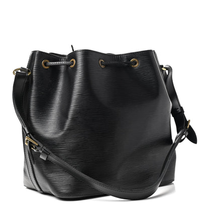 Louis Vuitton Epi Petit Noe Black 3 of 13