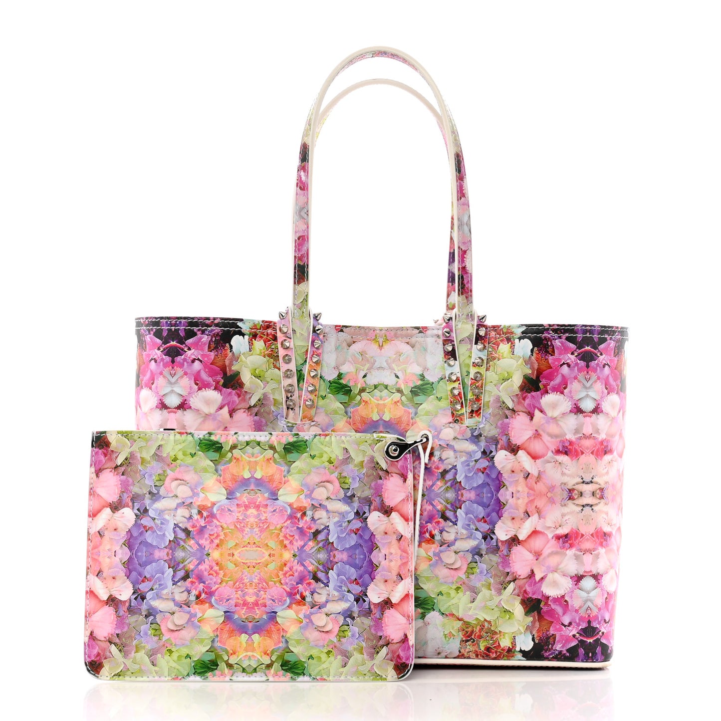 Calfskin Mini Paris Blooming Cabata Tote