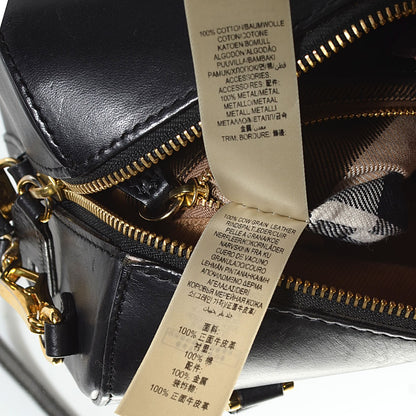 Burberry Soft Calfskin Small Alchester Bowling Bag Black 8 of 11
