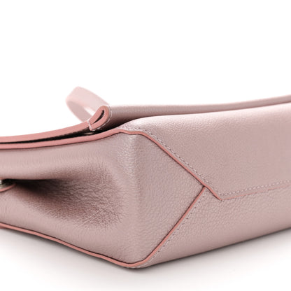 Louis Vuitton Soft Calfskin Eyelet Lockme II Chain Bag BB Rose Gold 9 of 10