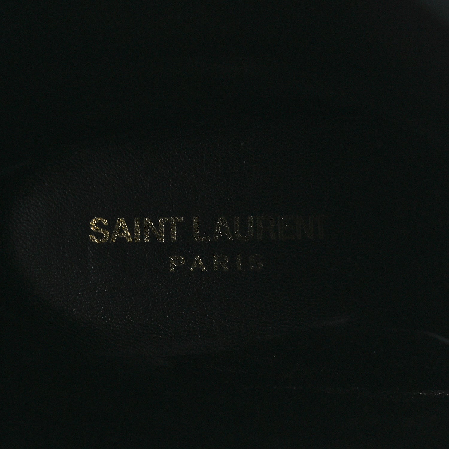 Saint Laurent Patent Calfskin Diane 100 Boots 37 Black 9 of 12
