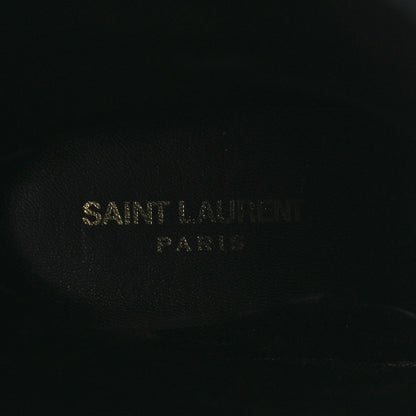 Saint Laurent Patent Calfskin Diane 100 Boots 37 Black 9 of 12