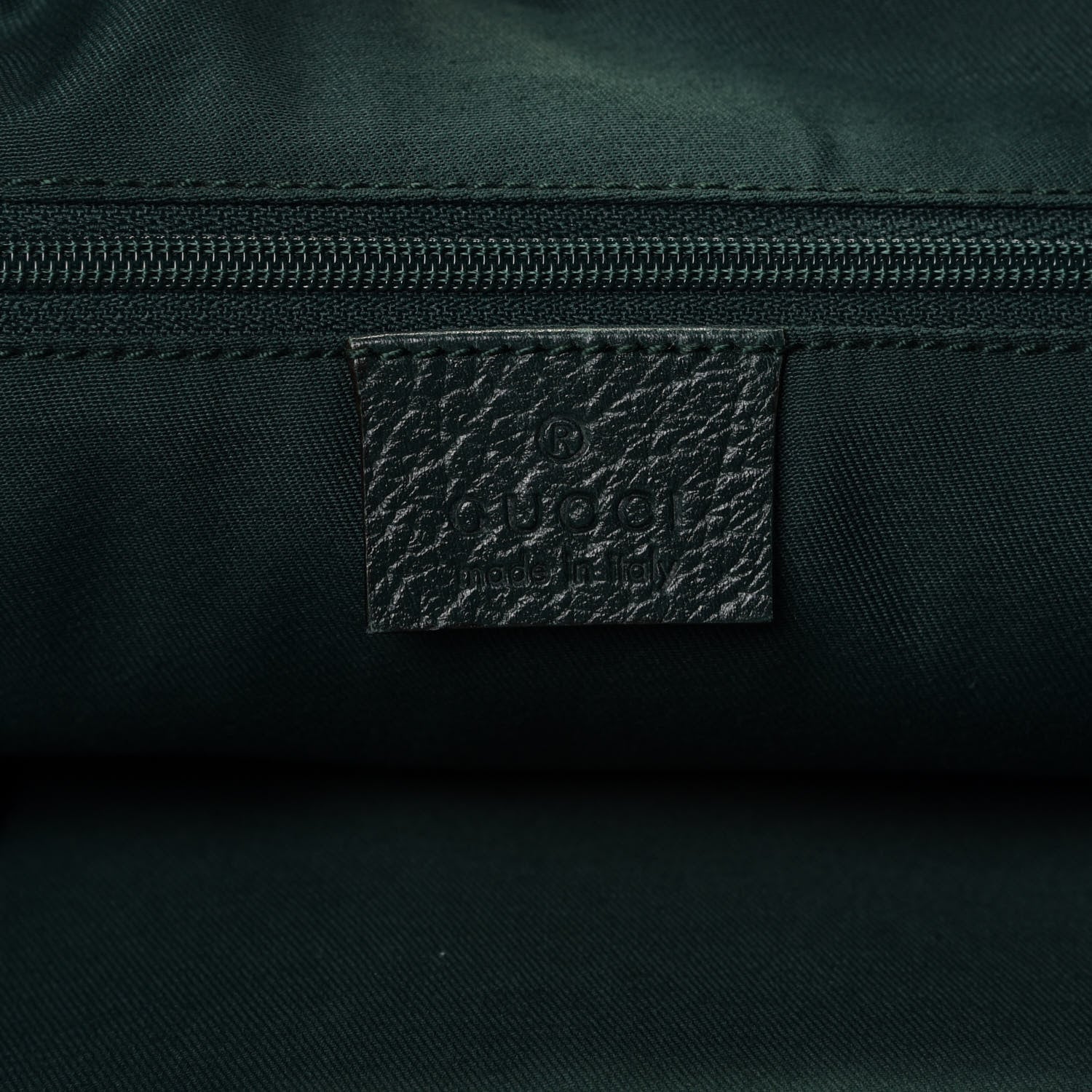 Gucci Monogram Large Abbey Tote Green 5 of 8