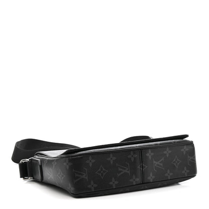 Louis Vuitton Monogram Eclipse District PM Black 4 of 11