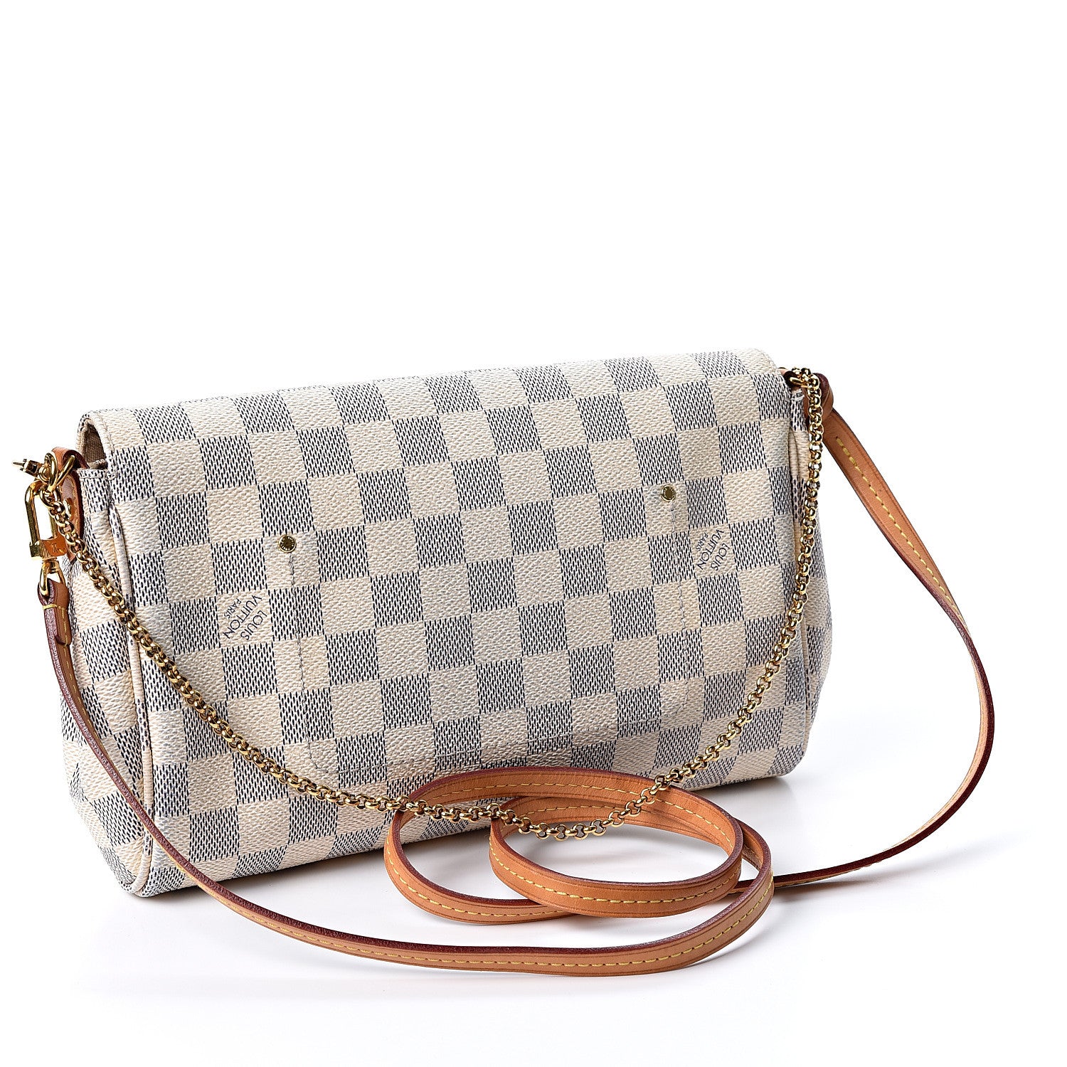 Louis Vuitton Damier Azur Favorite MM 2 of 9