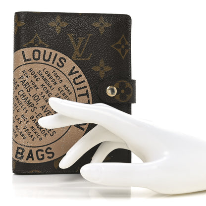 Louis Vuitton Monogram Complice Trunks and Bags Small Ring Agenda Cover Beige 2 of 6