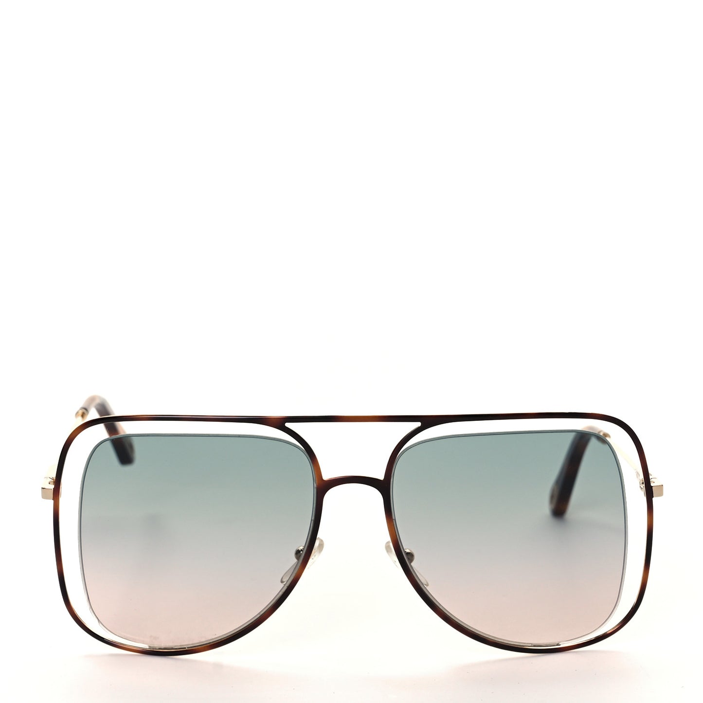 Poppy Aviator Sunglasses CE 130S Gold Havana