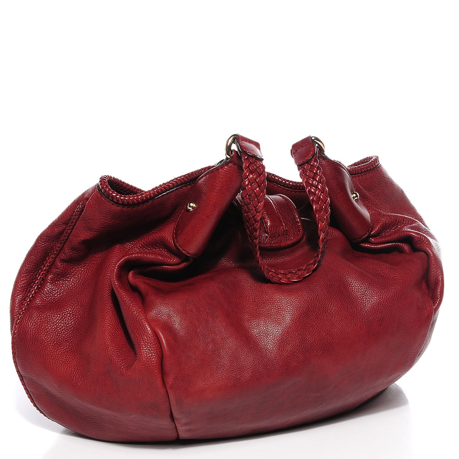 Gucci Leather Medium Marrakech Shoulder Bag Red 3 of 9