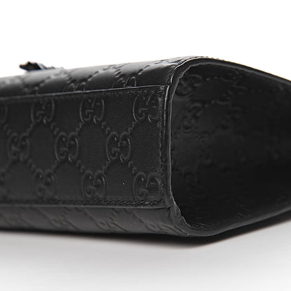 Gucci Guccissima Small Emily Shoulder Bag Black 10 of 12
