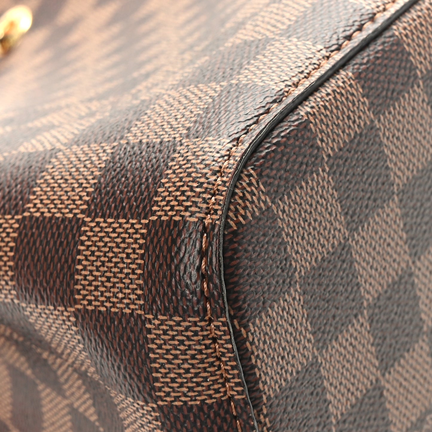 Damier Ebene Neonoe MM Safran