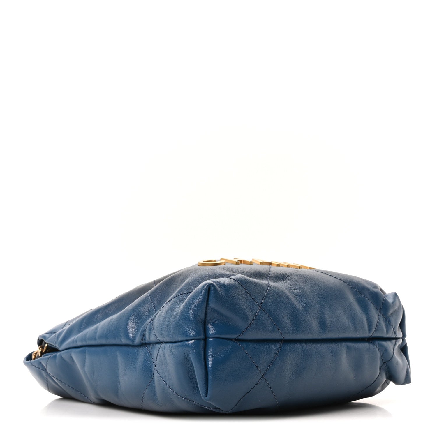 Chanel Shaded Calfskin Quilted Mini Chanel 22 Blue Dark Blue 4 of 11