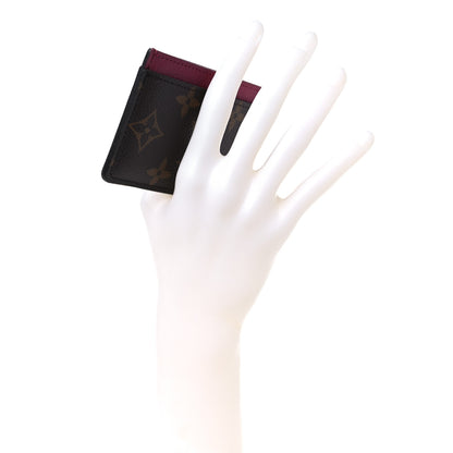 Louis Vuitton Monogram Card Holder Fuschia 3 of 10