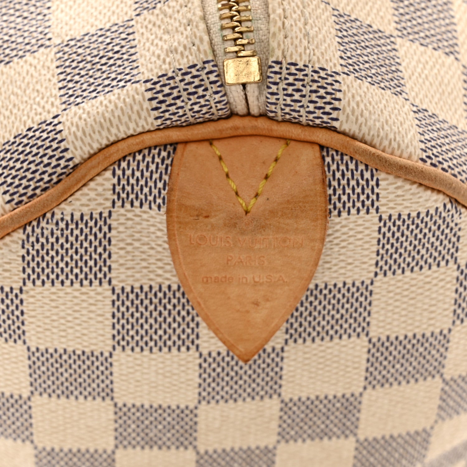 Louis Vuitton Damier Azur Speedy 30 6 of 16