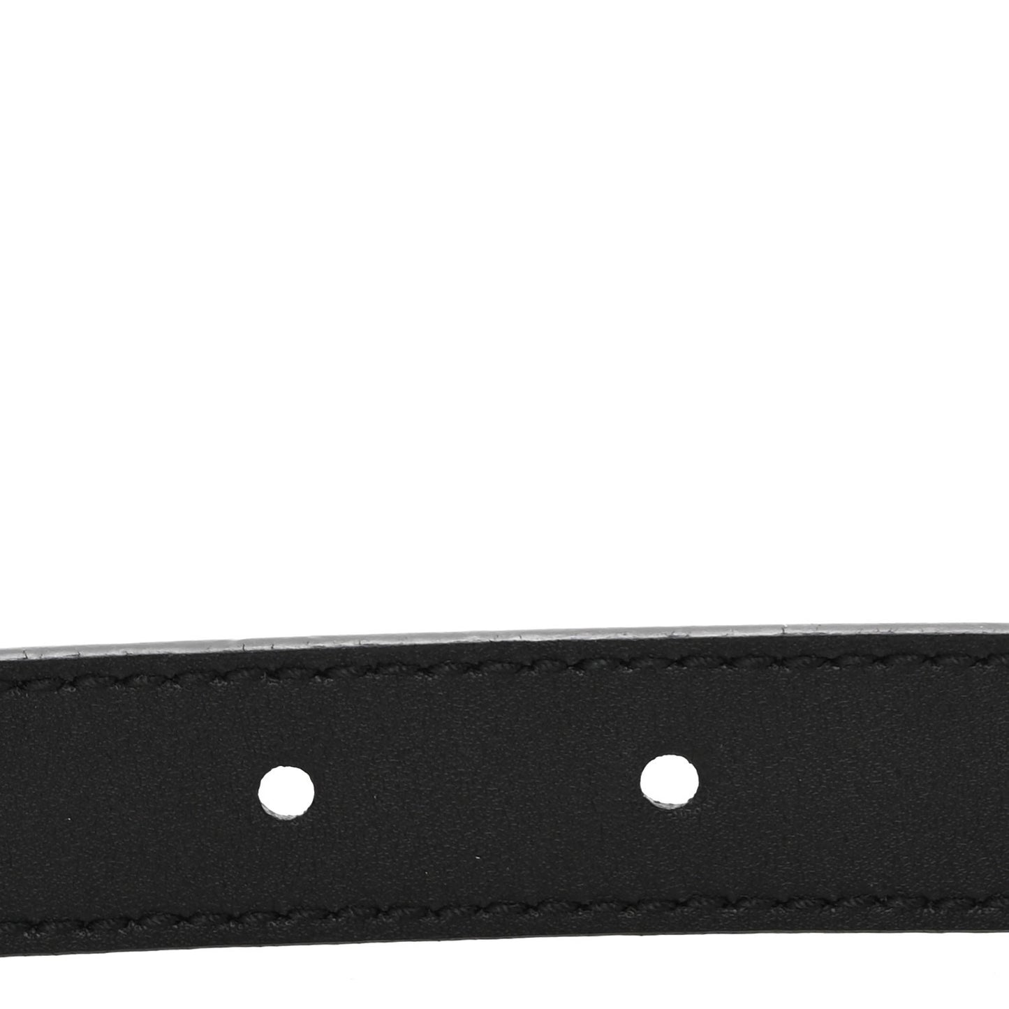 Calfskin Double G 20mm Belt 100 40 Black