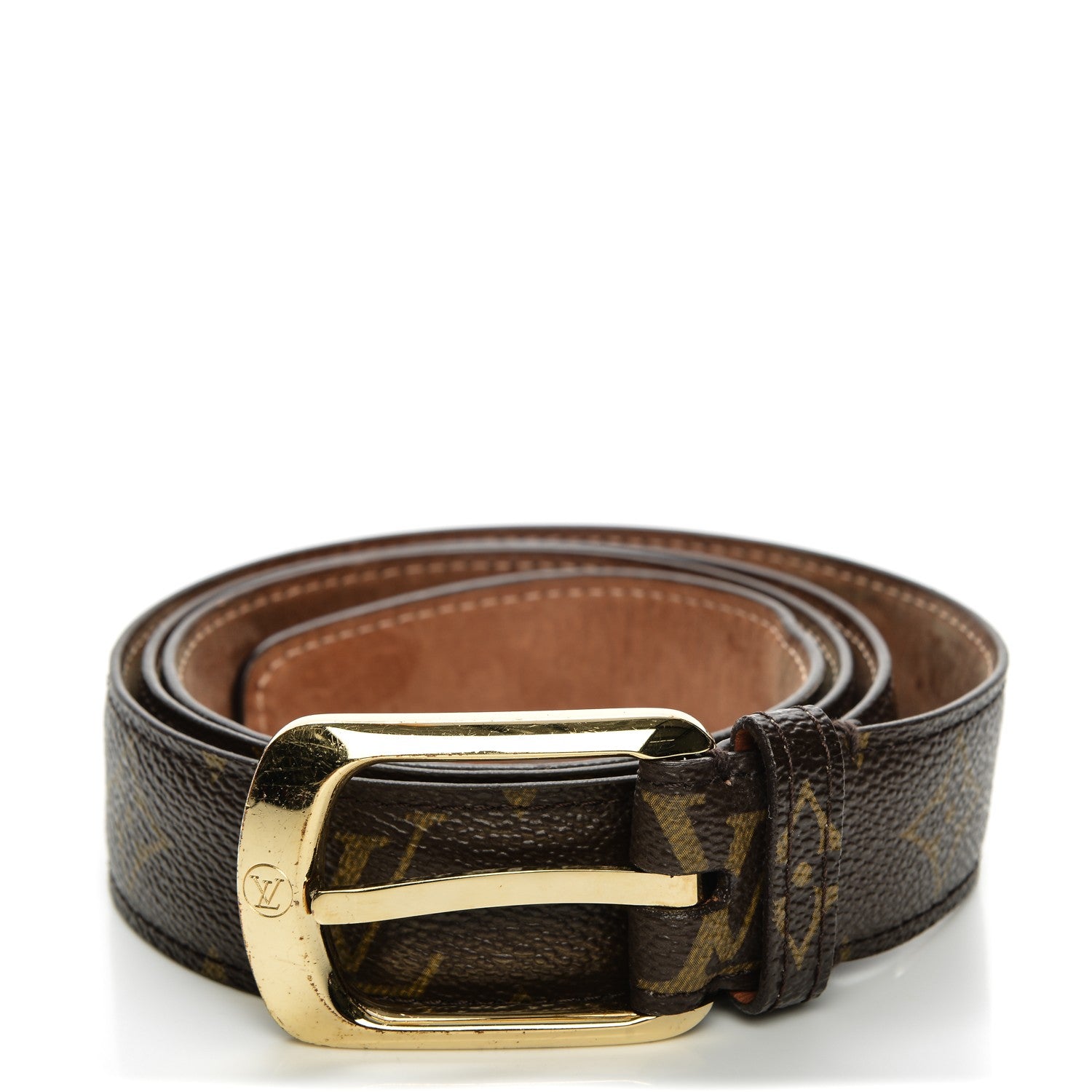 Louis Vuitton Monogram Ellipse Belt 100 40 1 of 8