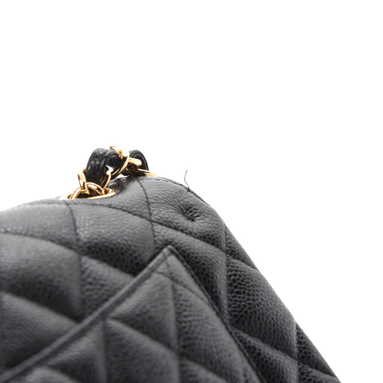 Chanel Caviar Quilted Jumbo Double Flap Black 8 of 12