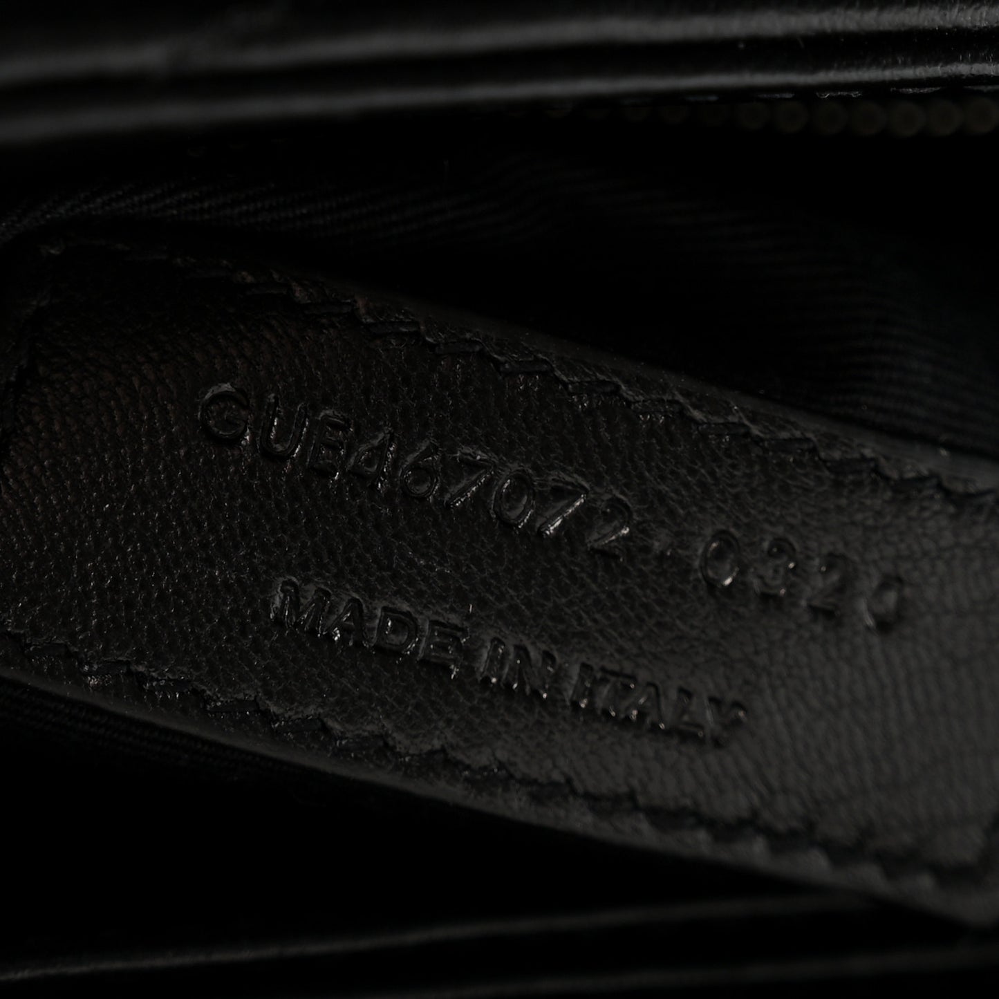 Calfskin Y Quilted Monogram Toy Loulou Crossbody Bag Black