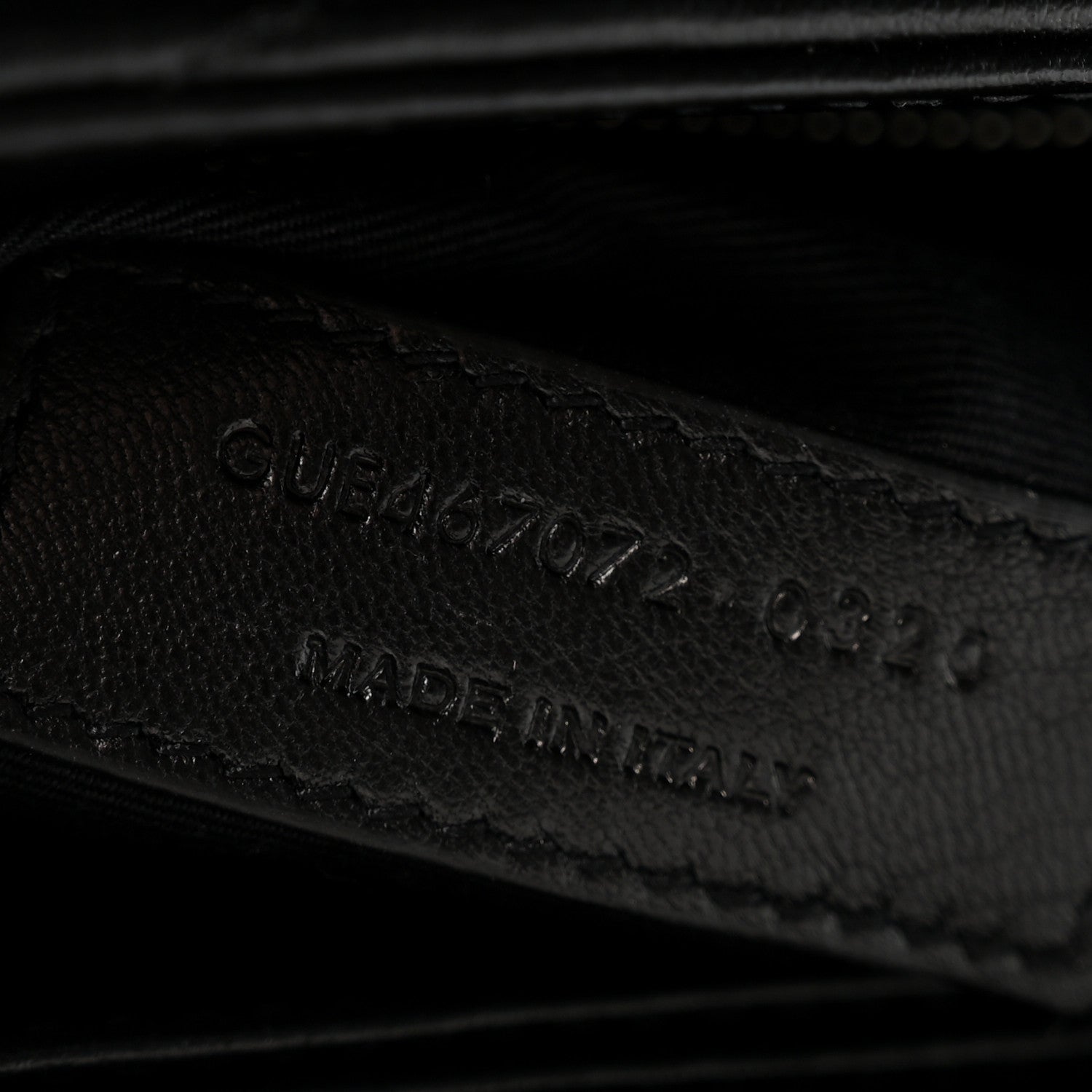 Saint Laurent Calfskin Y Quilted Monogram Toy Loulou Crossbody Bag Black 6 of 11