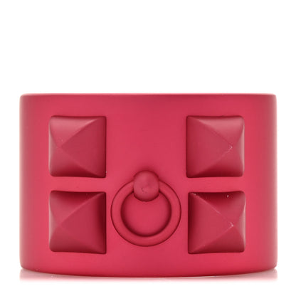Hermes Aluminium Sunset Collier De Chien CDC Bracelet T2 Rose Couture 1 of 4