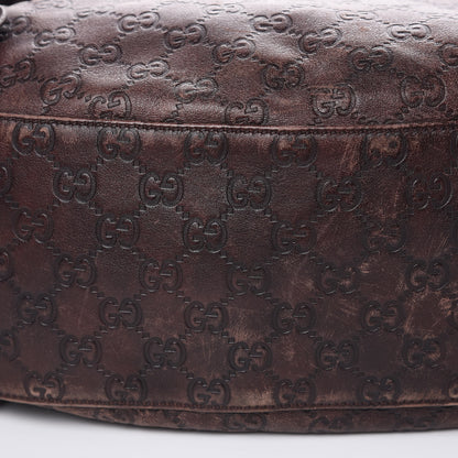 Gucci Guccissima Medium Pelham Shoulder Bag Dark Brown 11 of 21