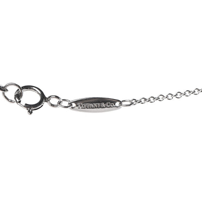 Tiffany Platinum Diamond .29ct Elsa Peretti Diamonds by the Yard Pendant Necklace 7 of 9