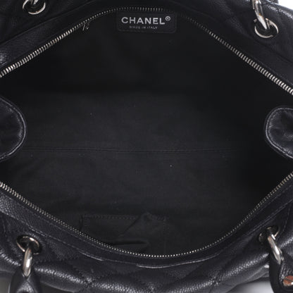 Chanel Caviar Quilted Timeless Bowler Black 6 of 8