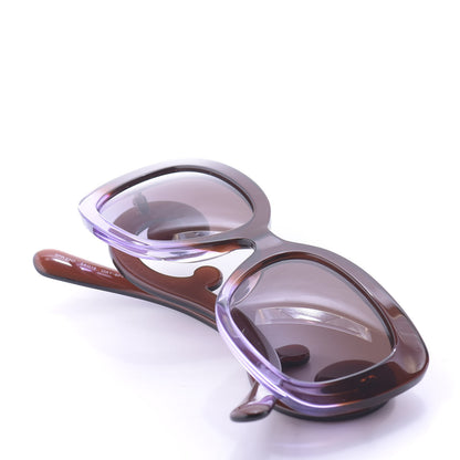 Prada Acetate Baroque Sunglasses SPR 27O Purple Havana 8 of 9